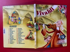 LES GRANDS COMPOSITEURS n. 4 VIVALDI Ed Levoir (2011) Libro + CD Musica