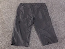 10000 ft above sea level pants womens 16 black nylon outdoor hiking utilty