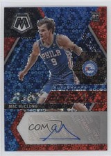 2022-23 Panini Mosaic Fast Break Red Prizm /49 Mac McClung #FB-MAC Auto qf8