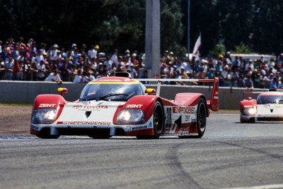Geoff Lees Jan Lammers Juan Manuel Fangio Toyota Team TOMs Toyota - Old Photo 10