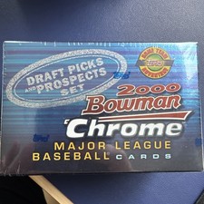 2000 Bowman Chrome Draft Picks & Prospects Baseball Factory Sealed Set