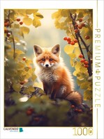 Calvendo Puzzle A Motif From The Calendar Enchanting Foxes | 1000 Pieces, Finish