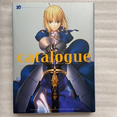 TYPE-MOON 10th Anniversary Art Works Book ''Catalogue'' Illustration Japan