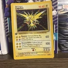 Pokemon Zapdos 16/102 Holo German 1st Edition Base Set