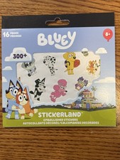 BLUEY Stickers Embellished Stickers 16 Pages 300 Stickers