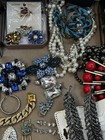 Vintage Costume Jewelry Lot – Necklaces, Bracelets, Brooches, Earrings, Watches — photo 3