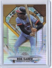 2022 Topps Chrome Update #DGC-13 Rod Carew Diamond Greats Die Cuts