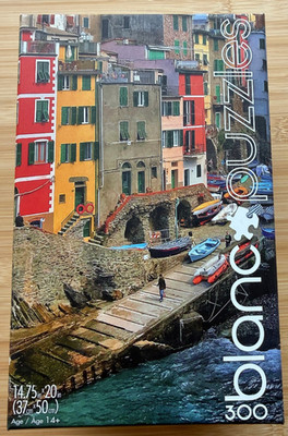 Blanc Buffalo Games 300 Pcs Jigsaw Puzzle Brights of Cinque Terre  Village