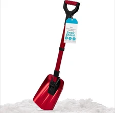 34” Folding Emergency Snow Shovel – Rugged Compact Tool for Car, Snowmobiles