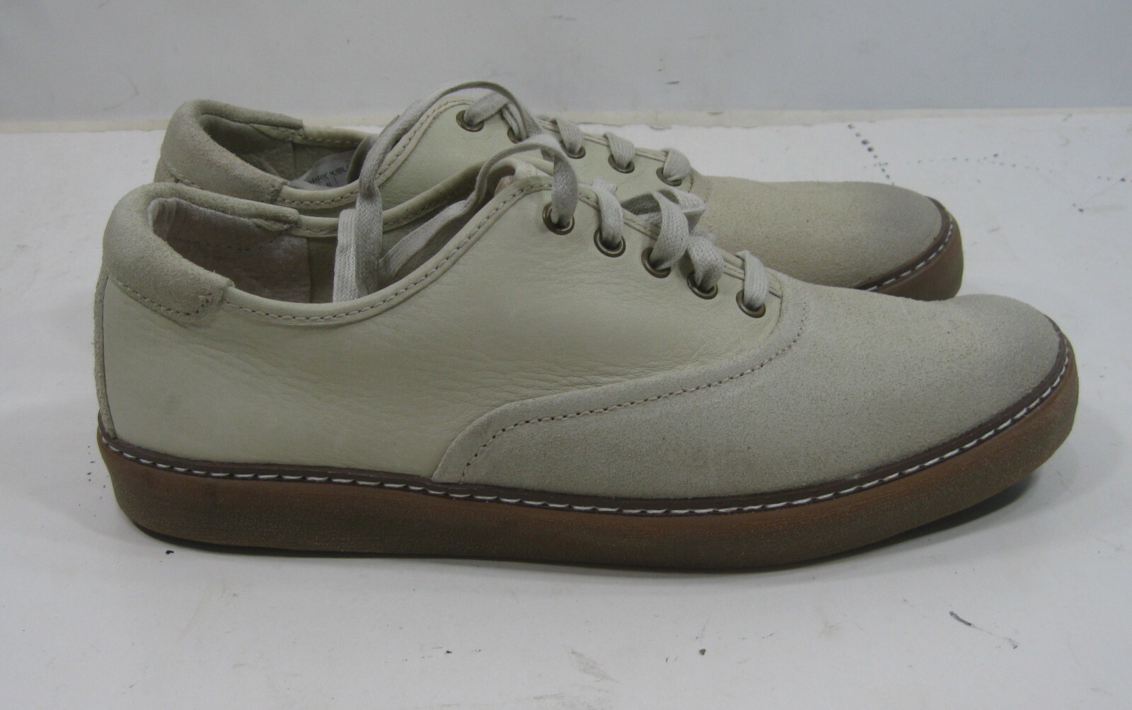 SAOLA 1005320 BCNV UGG AUSTRALIA PER GARRICK BIANCO OXFORD Beige Uomo taglia 8