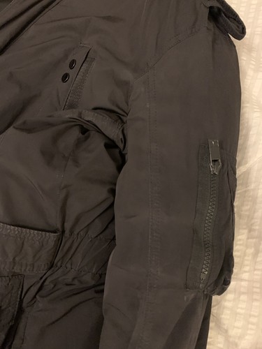 Hugo Boss Orange Winterjacke Parka Daunen Fell Gr. L nicht neu aber gepflegt - Bild 9 von 10