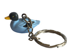 Playmobil Pato Azul Pájaro Estanque Lago Granja Llavero - Caja Animal - C122
