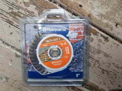 New Sealed - Husqvarna 5'' Tacti-Cut S Diamond Concrete Blade 542761418