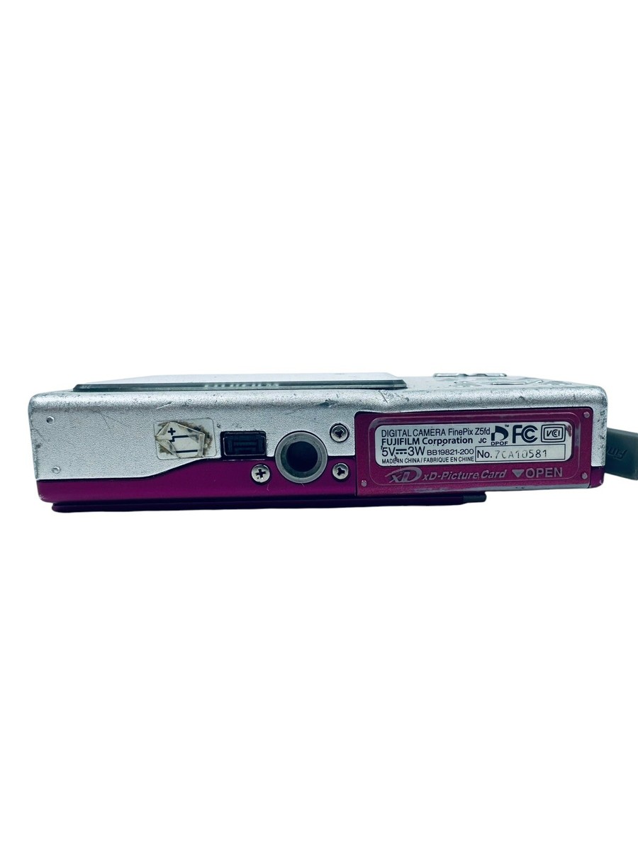FUJIFILM FINEPIX Z5fd PINK Digital Camera (WONT TURN ON) 551 | eBay