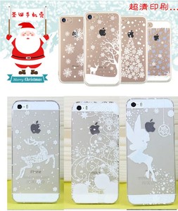 Immagini Di Natale Per Iphone 5.Albero Di Natale Fiocco Di Neve Renna Soft Sottile Tpu Custodia Per Iphone 5 6 7 8 X S8 Ebay