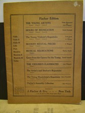 FISCHER EDITION-VIOLINE-NOTEN-VIOLINE-SEHR GUTER ZUSTAND-