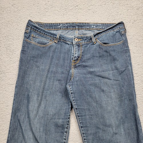 Jeans Levi's para mujer 34 azul Demi Curve pierna recta 34x28* - Imagen 2 de 19
