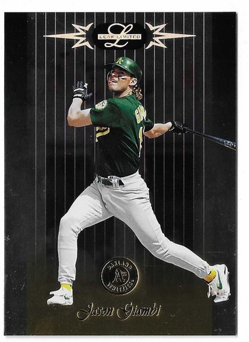 1996 Leaf Limited Jason Giambi #56 card