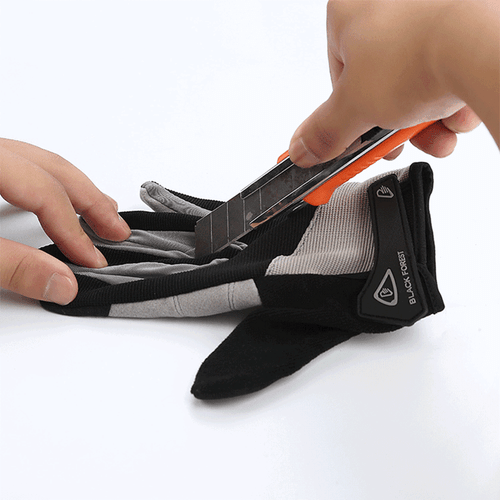 Guantes de ciclismo de verano teléfono táctil para hombres mujeres a prueba de viento motocicletas dedo completo - Imagen 12 de 19