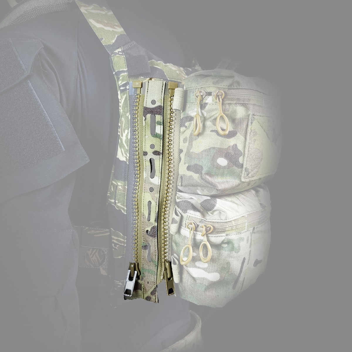 Back Panel Zipper Extension Zipper Expansion Adapter Backboard