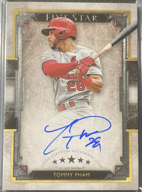 2018 Topps Five Star Baseball Tommy Pham Autograph St &hellip;