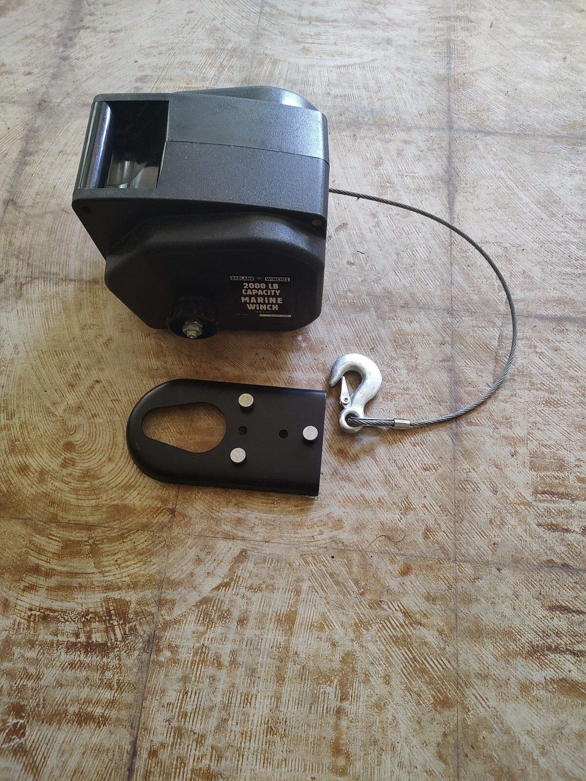 Badland Winches 2000lb. Marine/Trailer Utility Winch Kit (Never Used, Open) eBay