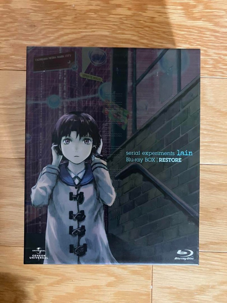 Serial experiments lain RESTORE First Limited Edition Blu-ray BOX