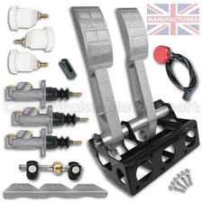UNIVERSAL ALI REAR CYLINDER FACING FLOOR MOUNTED HYDRAULIC PEDAL BOX - KIT A