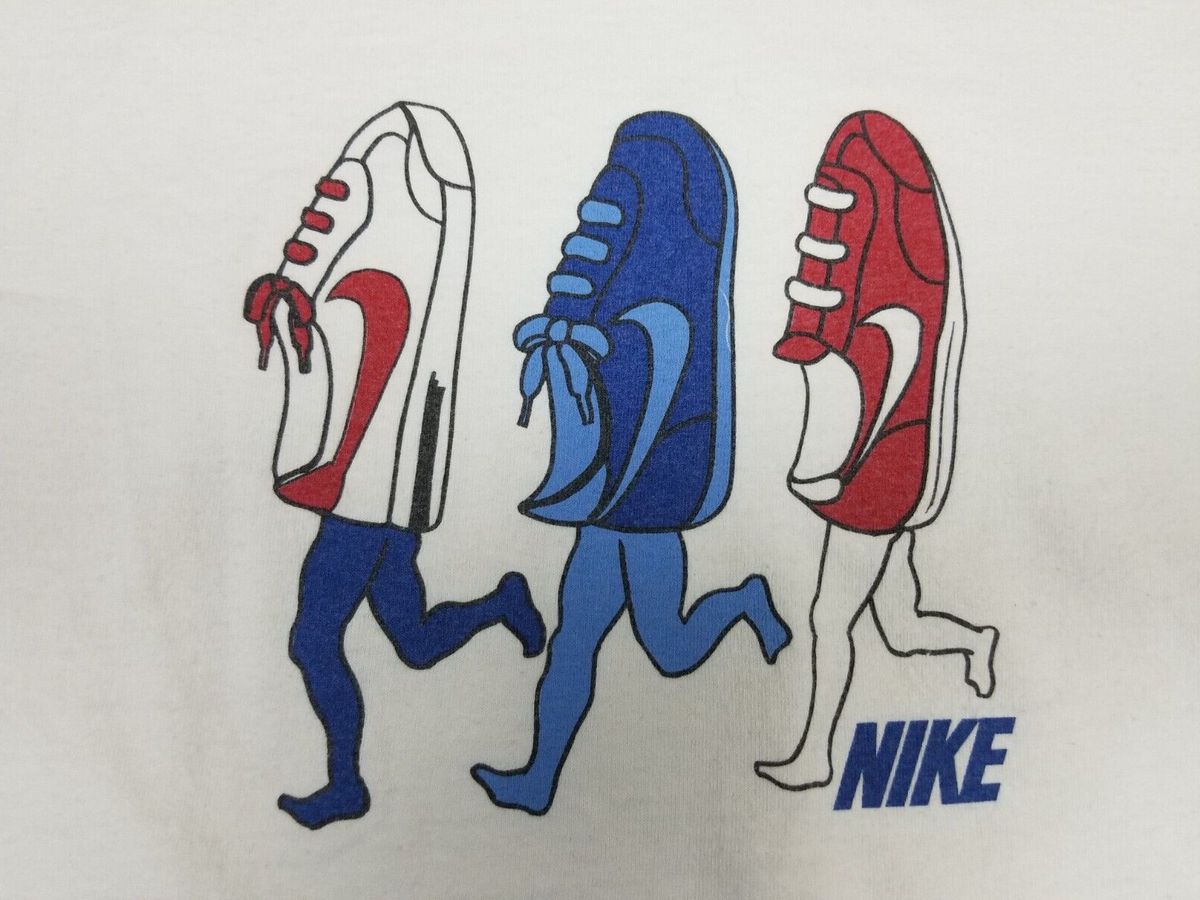 Sneaker Nike Cortez Shirt VINTAGE 90' NIKE CORTEZ WHITE COTTON T