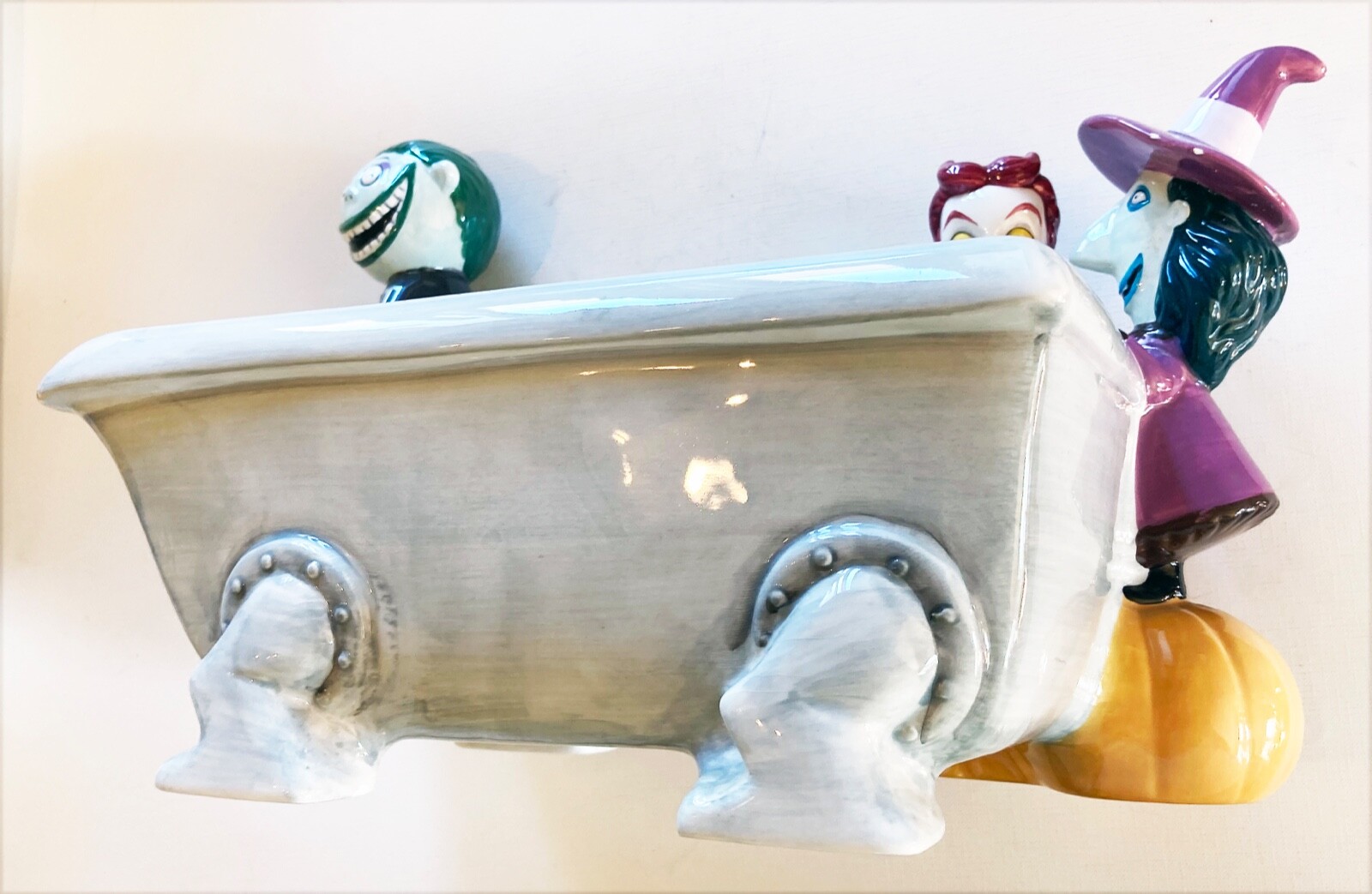 DISNEY Nightmare Before Christmas LOCK SHOCK & BARREL Bathtub CANDY DISH • eBay