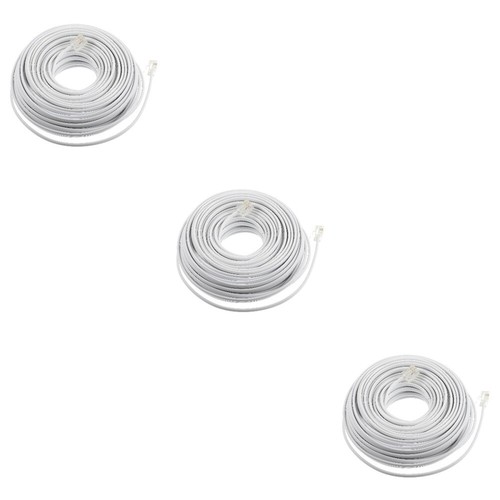 3 Pack Telefonkabelverlängerungskabel Telefonleitung Des Telefonkabels