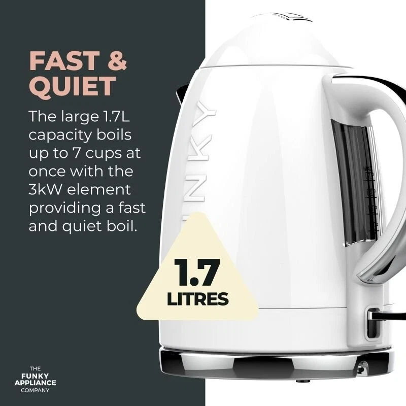 Funky kettle and toaster cheap
