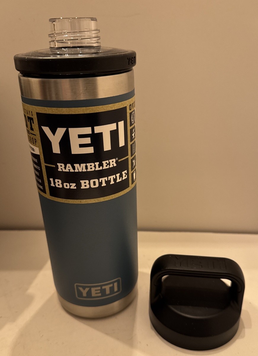 YETI 21071060011 Rambler 18 Oz Water Bottle - Navy Blue for