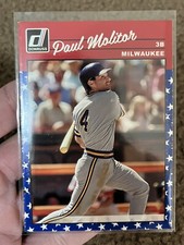 Paul Molitor 2023 Donruss Baseball Retro Base Independence Day #268