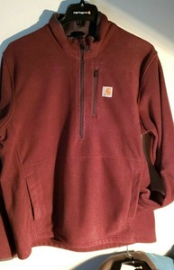 carhartt dalton half zip fleece