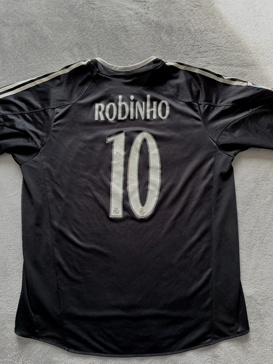 Robinho #10 / Real Madrid CF - vintage 2004/05 away size XL