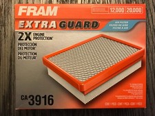 Fram CA3916 Extra Guard Air Filter - 2 X Engine Protection