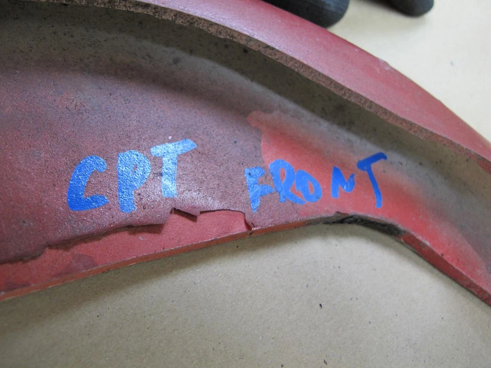 🥇77-82 CUBIERTA PARACHOQUES DELANTERO OEM PORSCHE 924 Foto 2 de 4