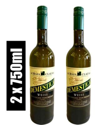 Wein Weiß trocken Demestica Greek ACHAIA CLAUSS Rot 2x750ml Wine whit dry 11%Vol