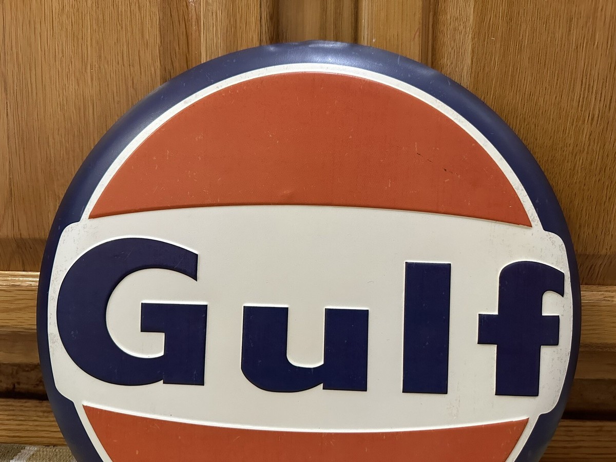 Gulf vintage sign ガレージ、店舗に！USAヴィンテージサイン Gulf vintage sign ガレージ、店舗に！USAヴィンテージサイン