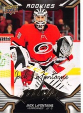 2022-23 Upper Deck MVP Gold Script #237 Jack LaFontaine SP