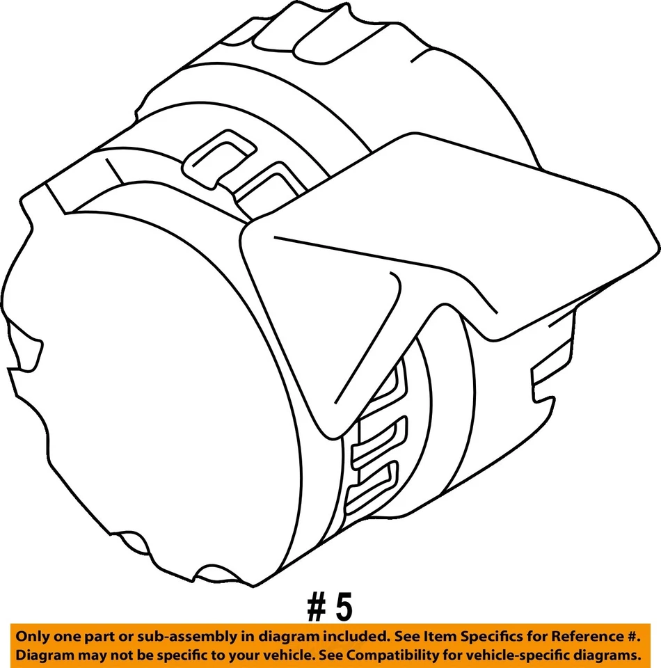 Б/у генератор переменного тока подходит: 1999 Gmc Suburban 1500 100 ампер бензин класса A - Изображение 4 из 4