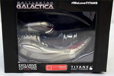 °BATTLESTAR GALACTICA  CYCLON RAIDER SCAR TITAN° 100% lizenziert Loot Crate Neu 