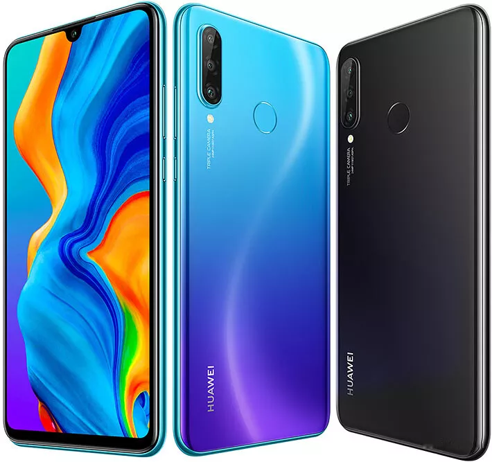 Huawei P30 Lite New Edition 256GB Peacock Blue Dual SIM 6,15  Smartphone  Boxed