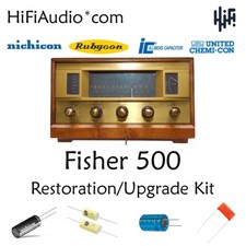 Fisher 500 restoration recap repair upgrade r...