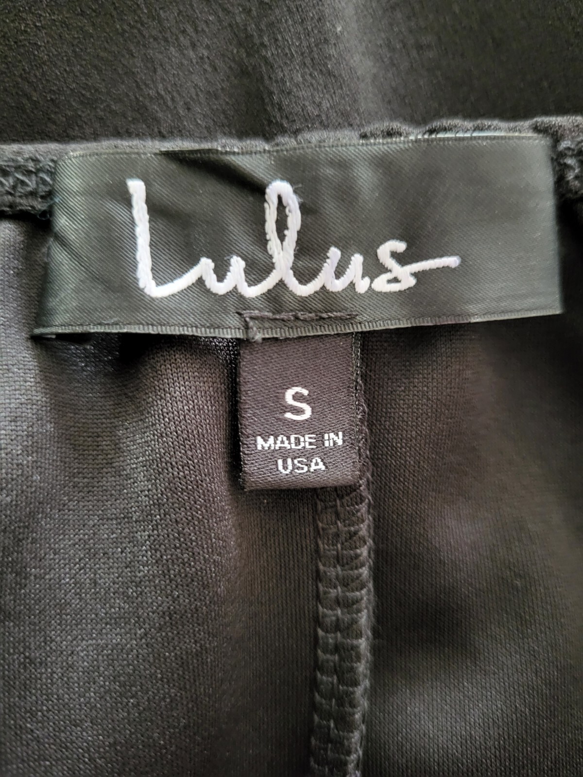 Lulus Little Black Dress  BodyCon Pencil Dress Spaghetti Straps Size S New