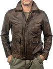 Indiana Jones Harrison Ford Classic Genuine Cow Hide Distressed Leather Jacket