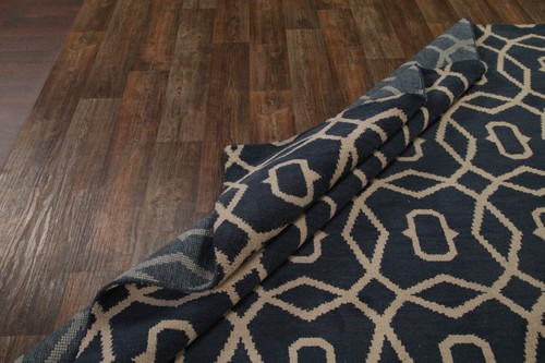 Moroccan Trellis Gabbeh Oriental Area Rug 9x12 ft Hand-knotted Wool Carpet - Picture 7 of 12