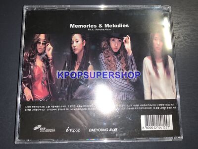 Fin.K.L Remake Album Memories and Melodies CD Great Rare OOP & Lee