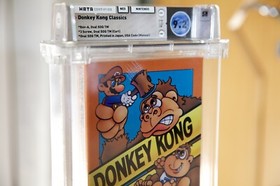 Nintendo NES Donkey Kong Classics USA CIB WATA 9.2 no vga